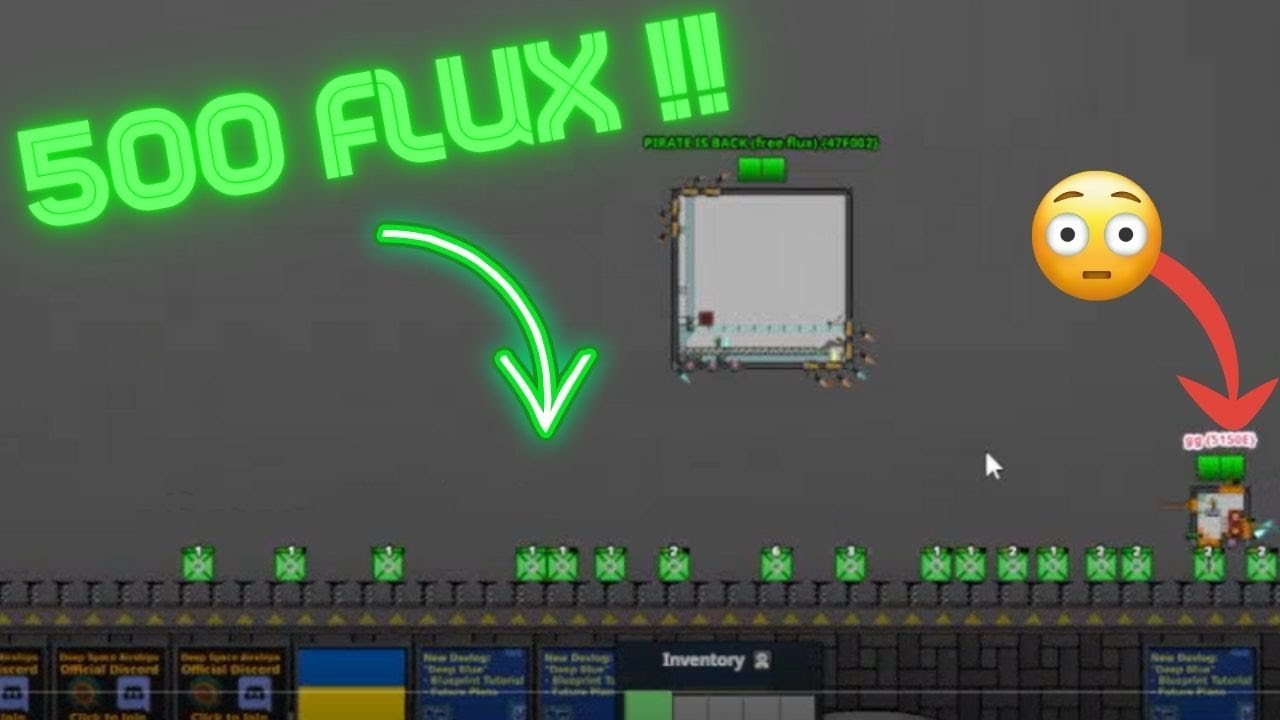 Drednot.io | Ejecting 500 flux randomly in freeport to see people's reaction