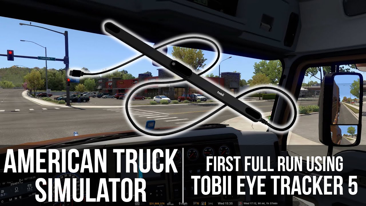 American Truck Simulator / Tobii Eye Tracker 5 settings