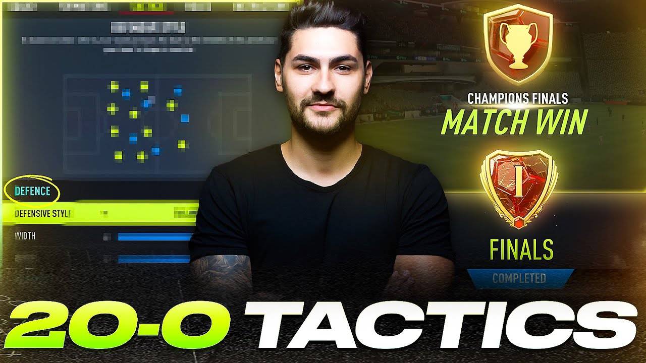 MY NEW FULL 20-0 CUSTOM TACTICS & GAME PLANS - THE TOP 3 FORMATIONS FOR A PERFECT TEAM in FIFA 22!!