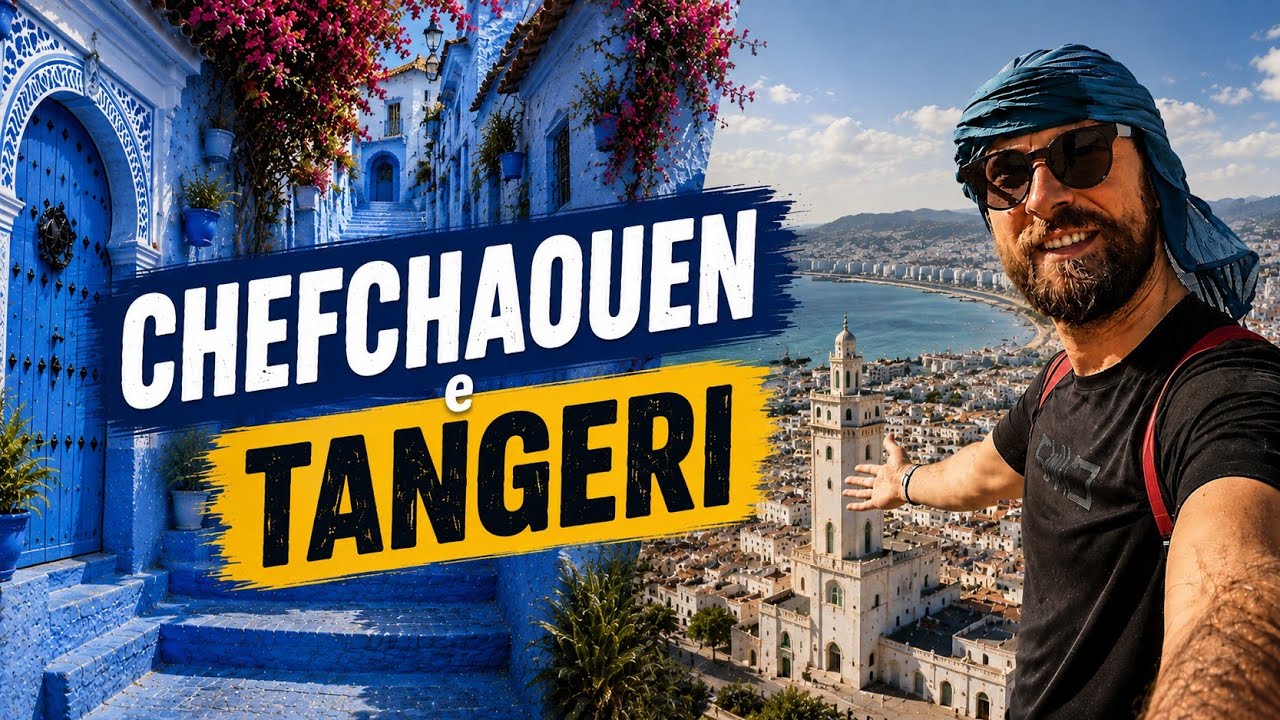 Chefchaouen 🇲🇦 La città blu più magica del Marocco + Tangeri