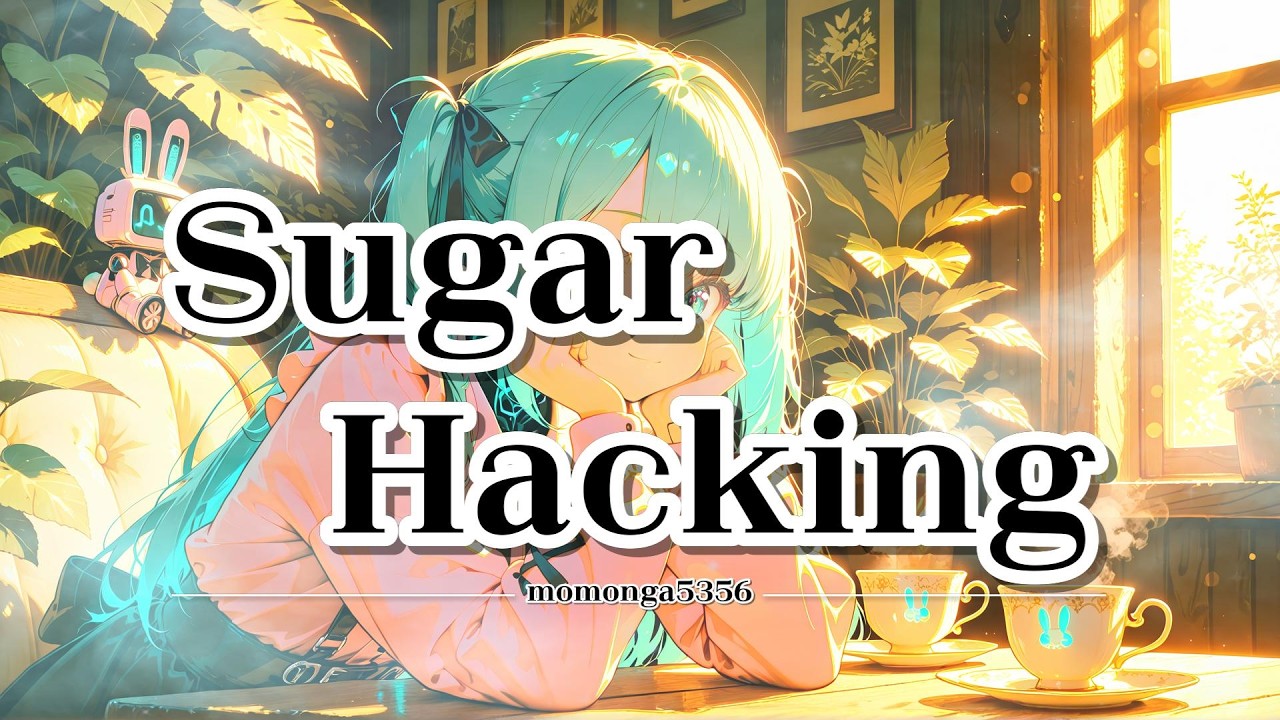 【邦楽J-Pop】【テロップ】Sugar Hacking　#jpop    #bgm   #邦楽      #オリジナル曲  #suno  #アンドロイド   #ボカロ