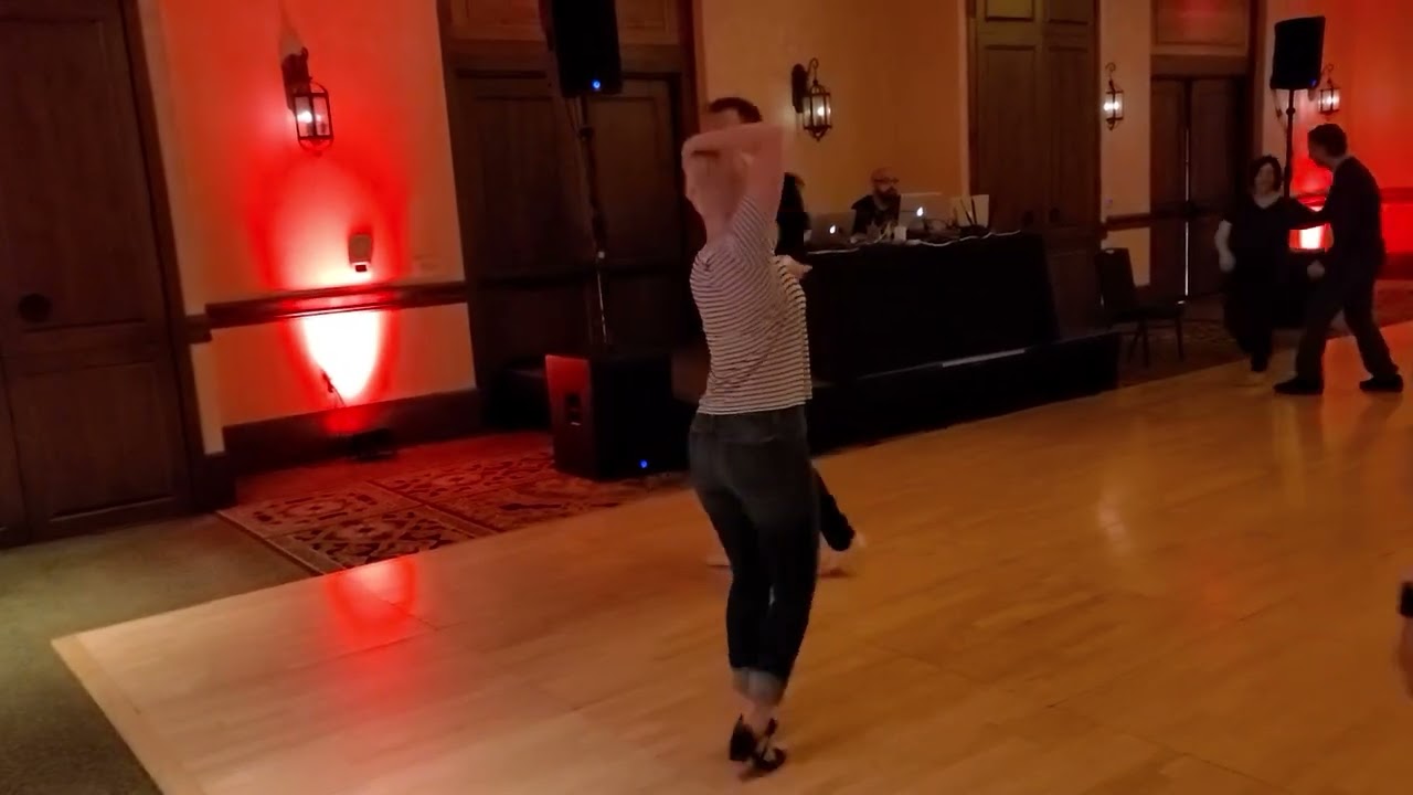 Nino DiGiulio & Dawn Lara.  Swing Dance America 2023.