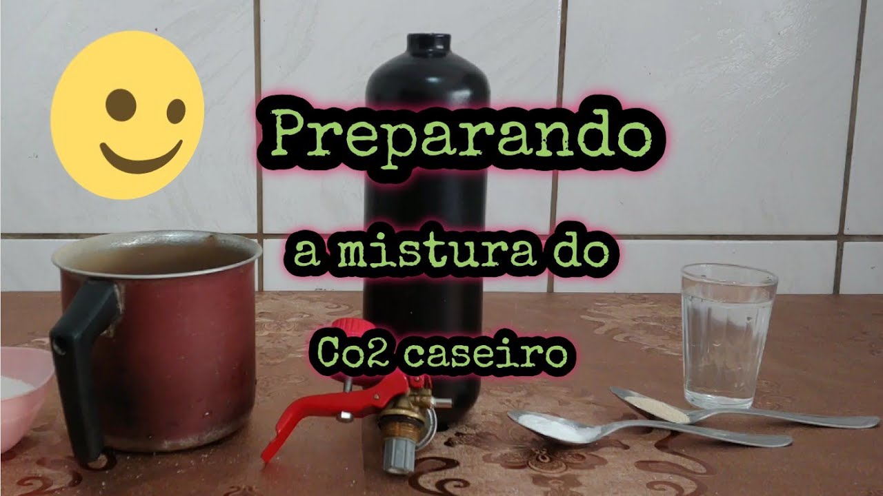 Mistura co2 caseiro p/ Cilindro de Extintor _ Veja com fiz! #co2 #plantado #caseiro #aquario
