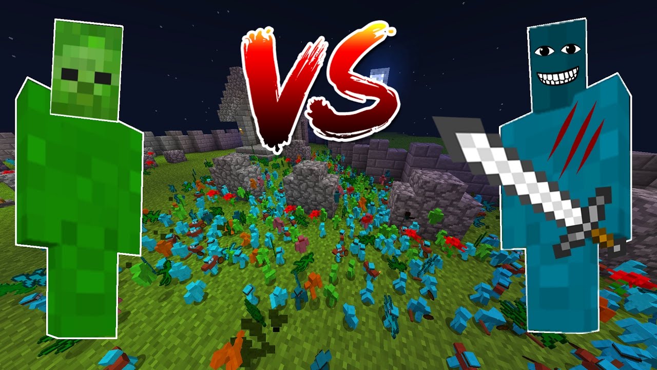 Minecraft ZOMBIE CLAY SOLDIERS! • MASSIVE BATTLE!