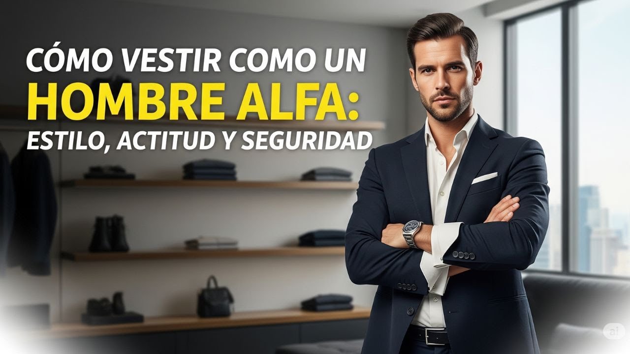 Cómo Vestir Como un Hombre Alfa y Atraer Todas las Miradas