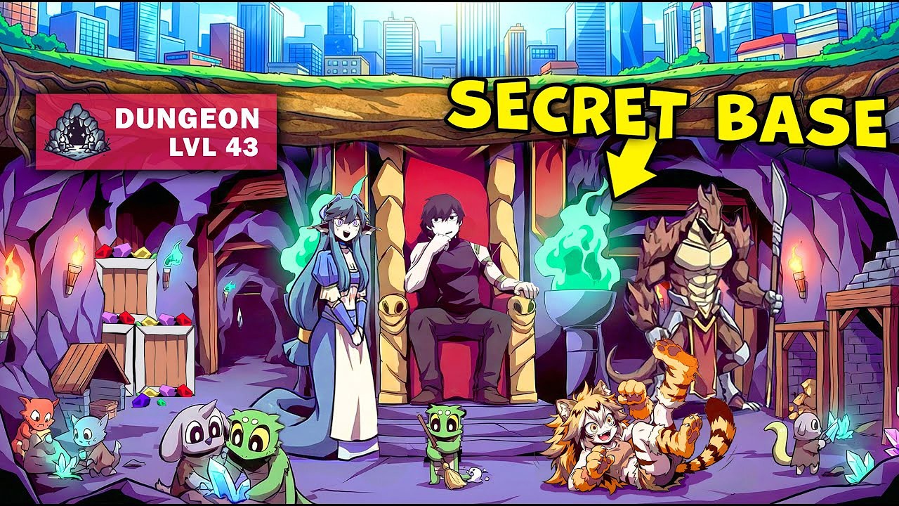Nagkaroon Siya ng SARILING DUNGEON—at Itinayo Ito Mula sa Wala gamit ang Hukbo ng MONSTERS!