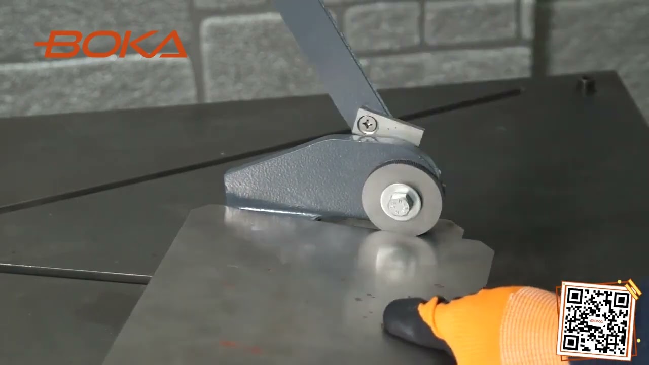 BOKA Rollblechschere MMS-1 Rollenschere für Blech bis 0,8 mm