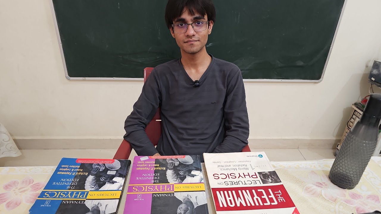 The Feynman Lectures on Physics|3 books are more than a library| Sarim Khan.