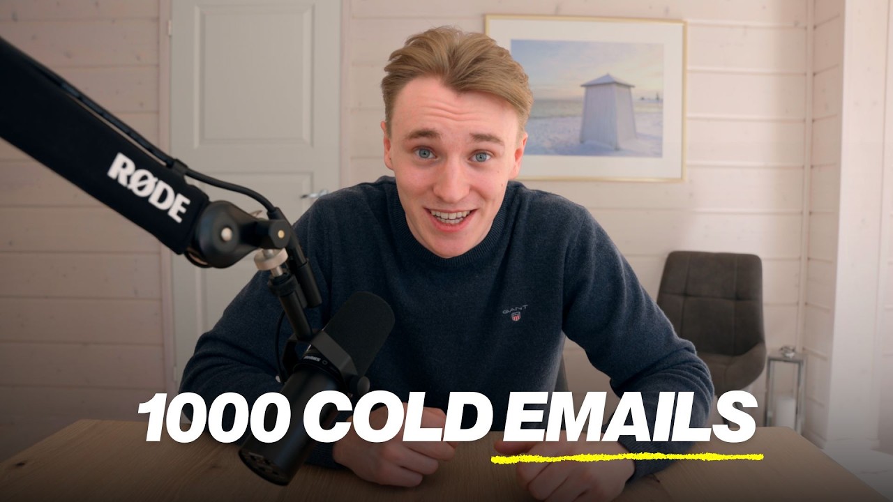 I Sent 1,000 Cold Emails as a Video Editor. Here's What Actually Worked