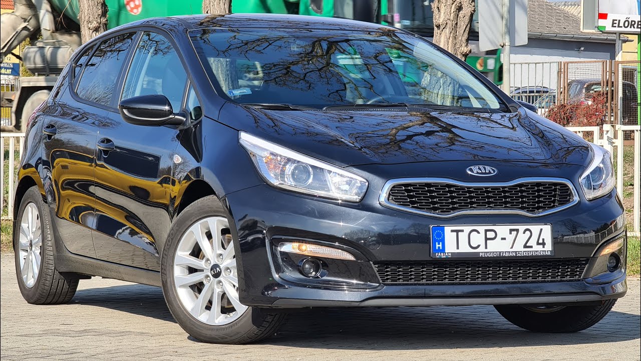 2018 Kia Cee'd EX Premium 1.6 GDI 135 Black Metallic