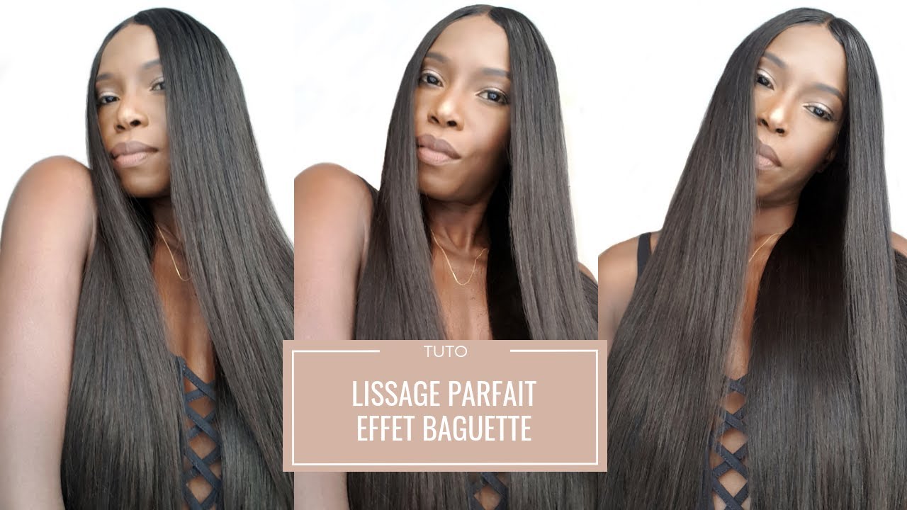 COMMENT LISSER VOTRE LACE WIG À LA PERFECTION + TEST DE LA GAMME DE  SOIN HASK