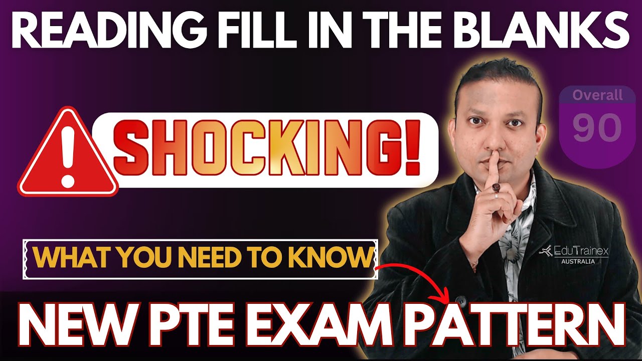 Шокирует! Новая модель для заполнения пропусков в тесте PTE Reading | Edutrainex