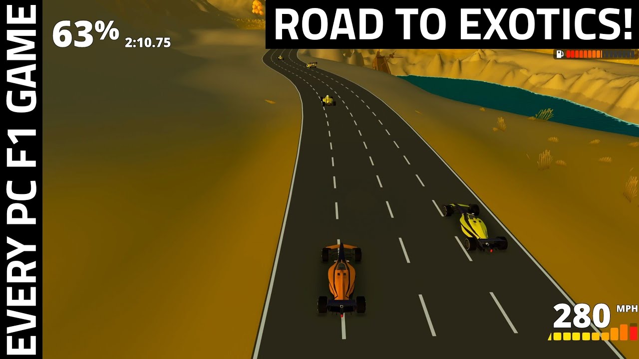 ROAD TO EXOTICS! (2024) - Every PC F1 Game