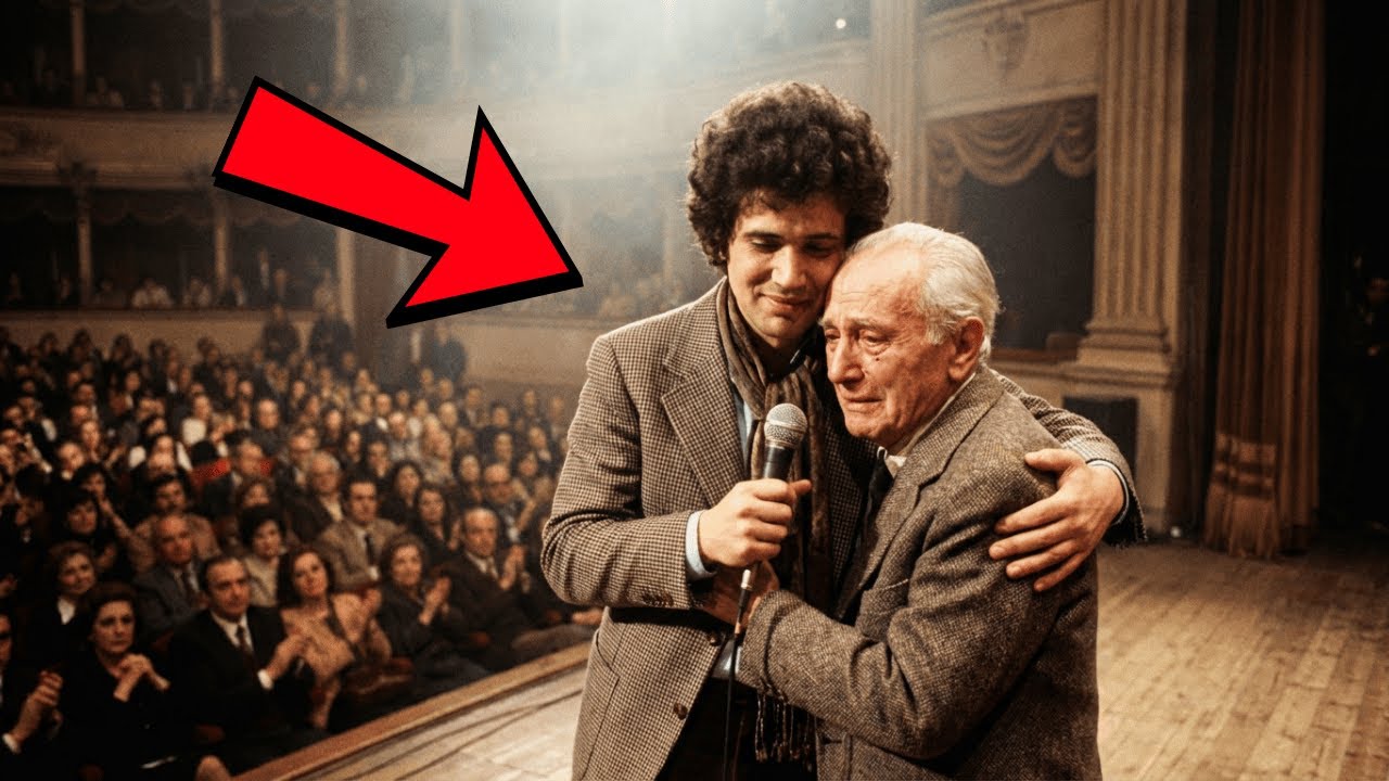 Lucio Battisti SMETTE di Cantare Nello Spettacolo Quando Vede un Anziano Portato via Dalla Sicurezza