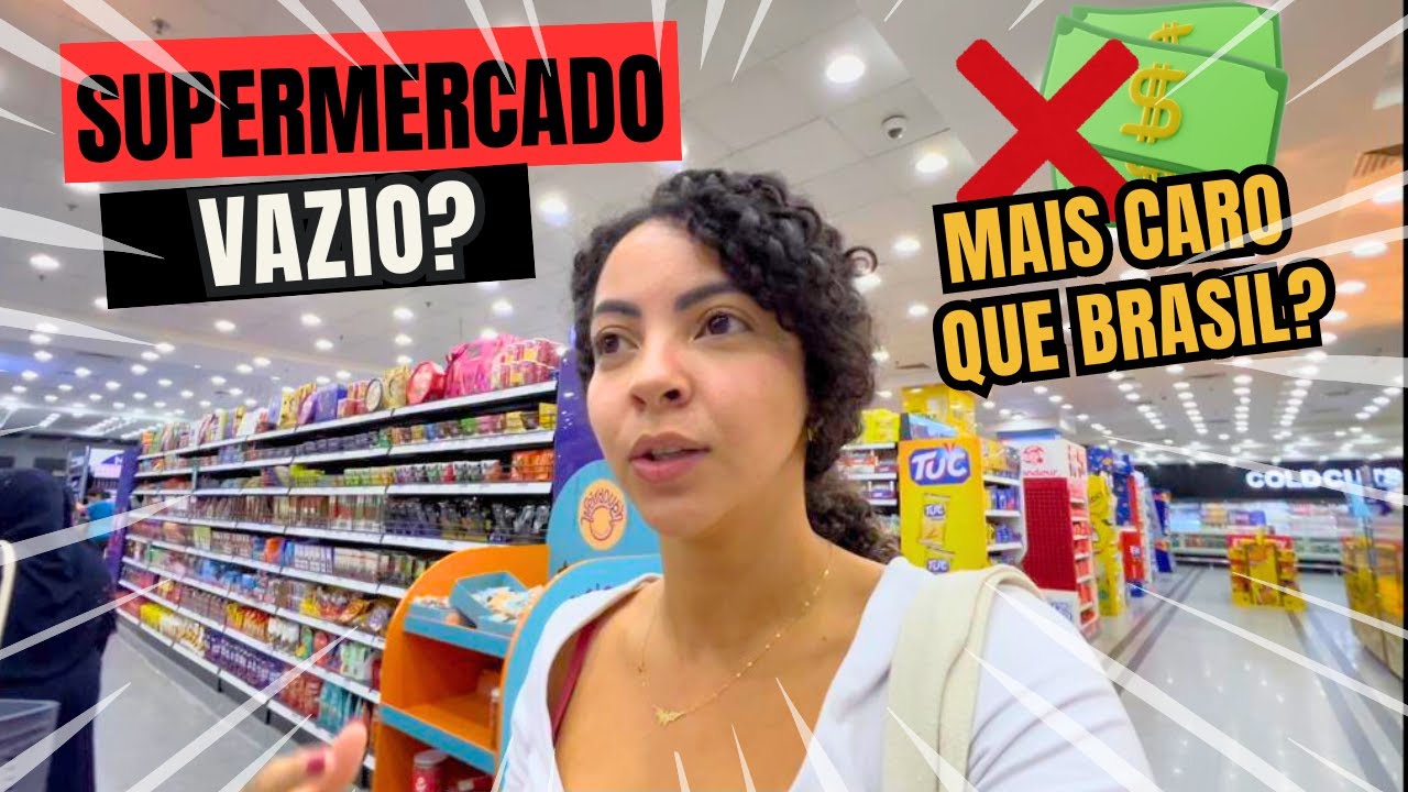 SUPERMERCADO NO EGITO em 2024 | inflação