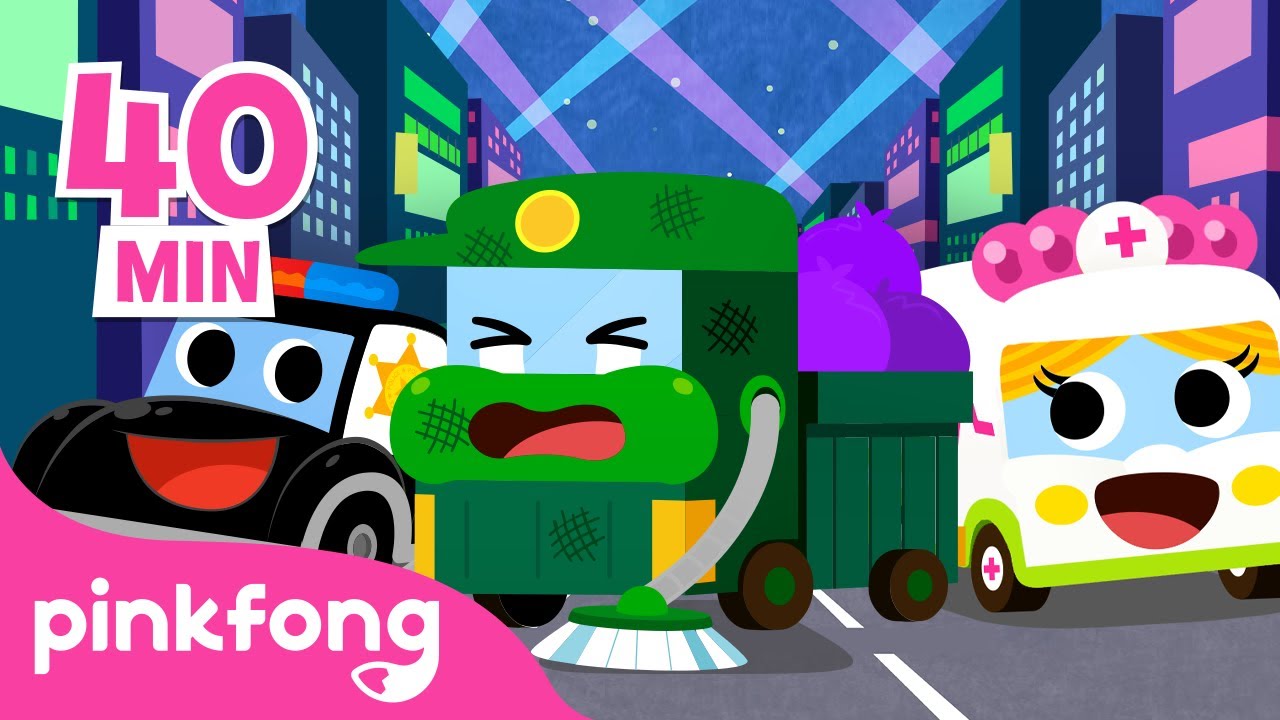 El Preocupado Camión de Basura 🚛 y más cuentos infantiles | ¿Cuál es tu Decisión?| Autos | Pinkfong