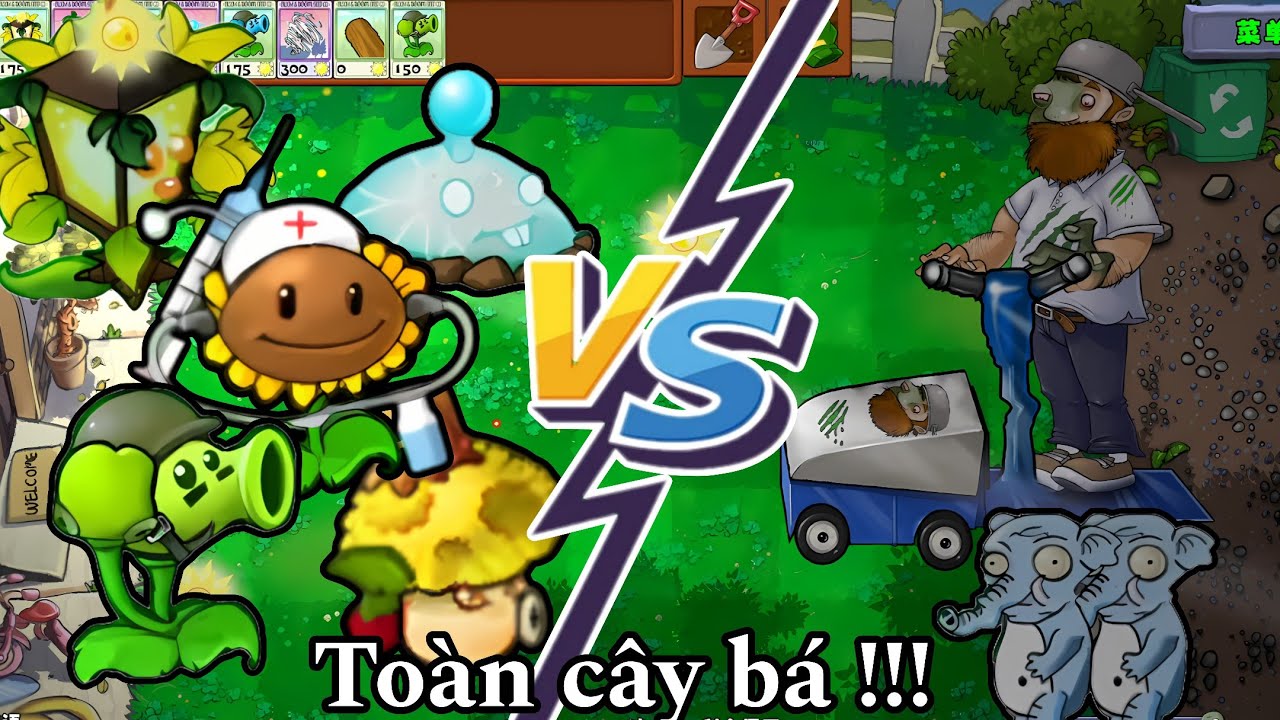 Plants vs Zombies UNPARALLELED: Mod này cây làm bố Zombies rồi !!!