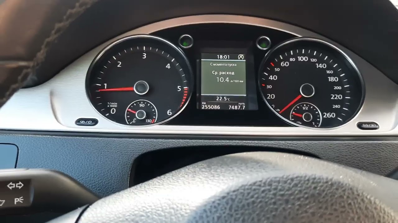 volkswagen passat b7 дизель 2л 170л разгон до 100 км