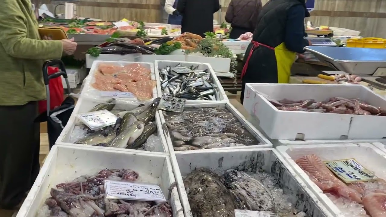 #Zagreb Fish Market, #Croatia