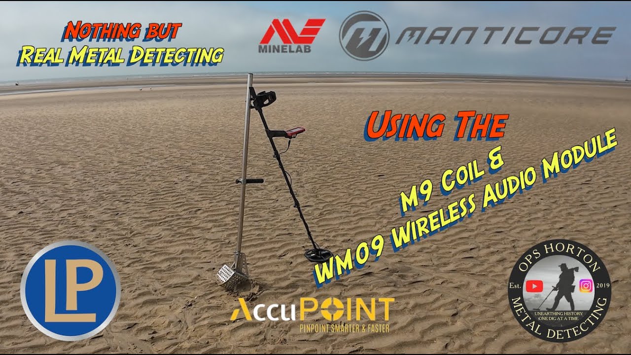 278. Metal Detecting along a Beach in Sussex with The Manticore & Nokta Accupoint