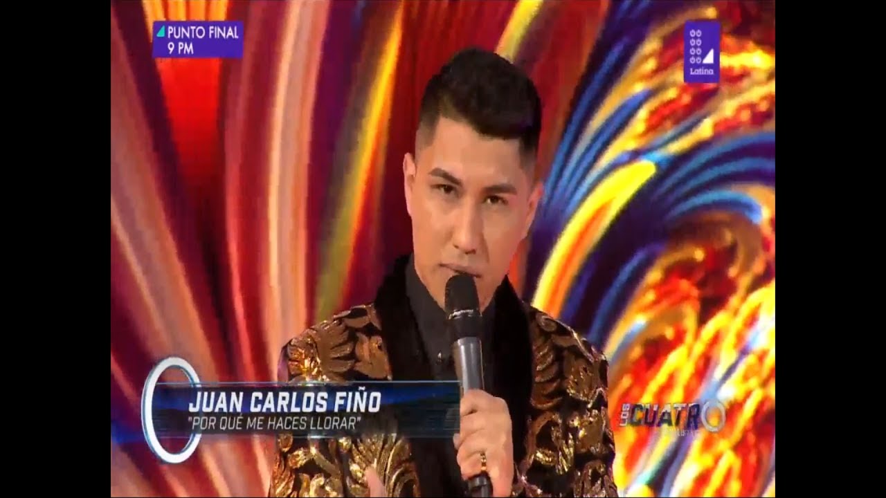Juan Carlos Fiño, POR QUE ME HACES LLORAR, HD, Los Cuatro Finalistas!!!