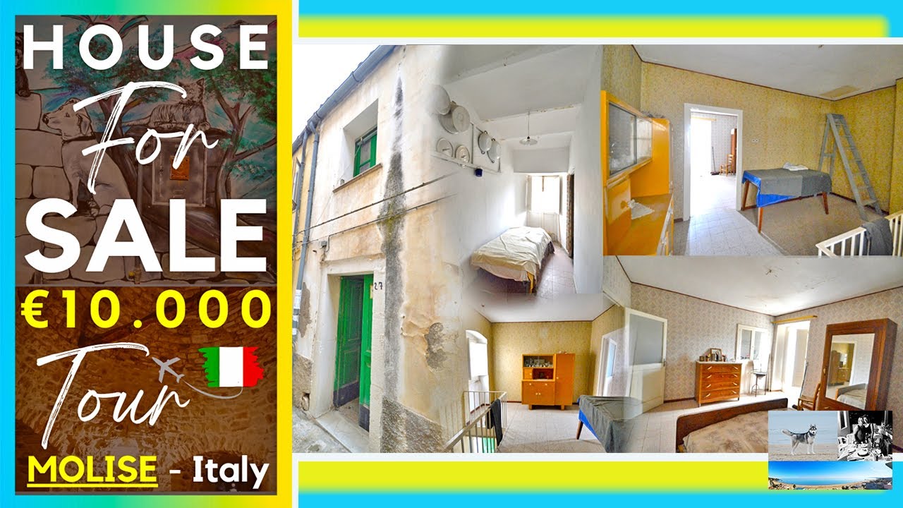 &euro;10K House for Sale in Molise, Italy | Roof Waterproofed, 45 Min to Coast, Perfect Holiday Home