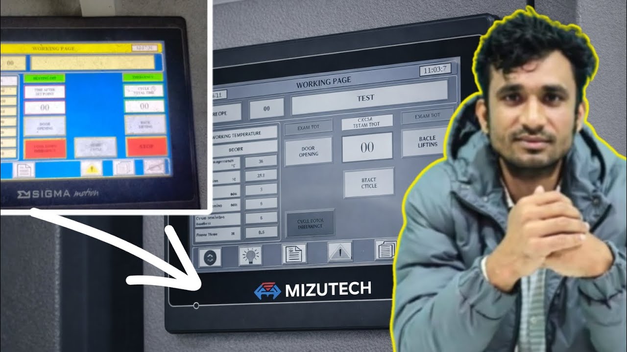 MIZUTECH & SIGMA Motion: HMI Panel Setup and Interface Guide - PT070-WST4B-F1R1C01@mizutech 