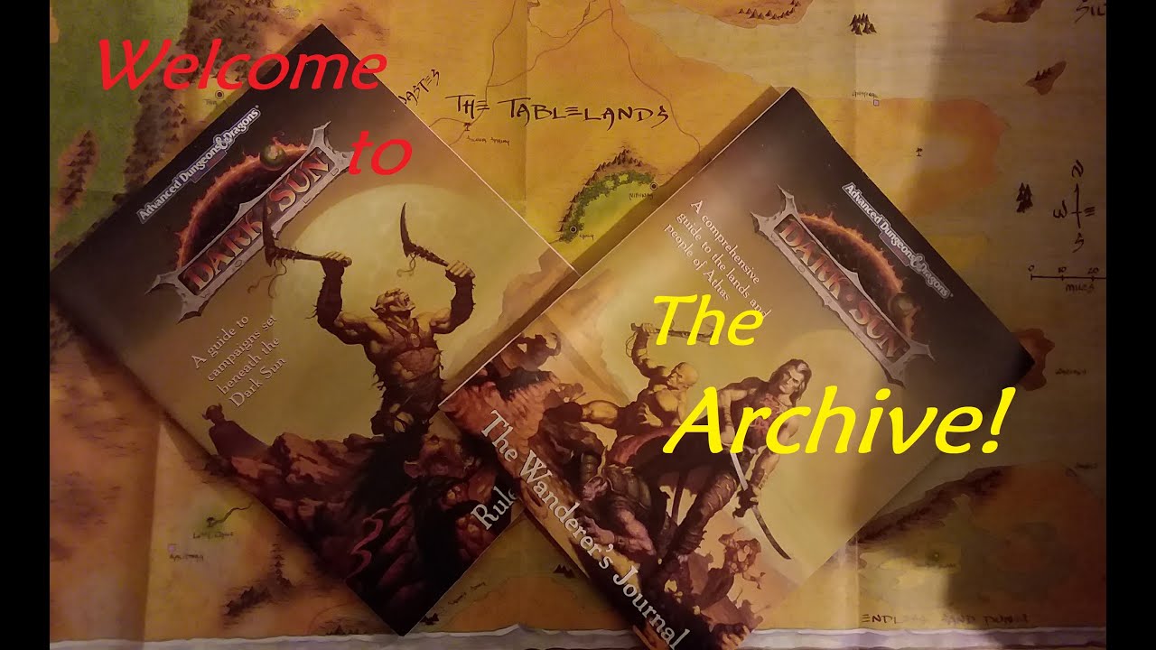 Classes of AD&D2E: Dark Sun, Parth 2: Rangers