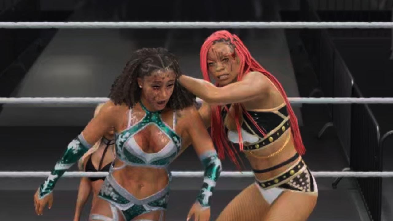 WWE 2K25: Kelani Jordan vs. B-Fab