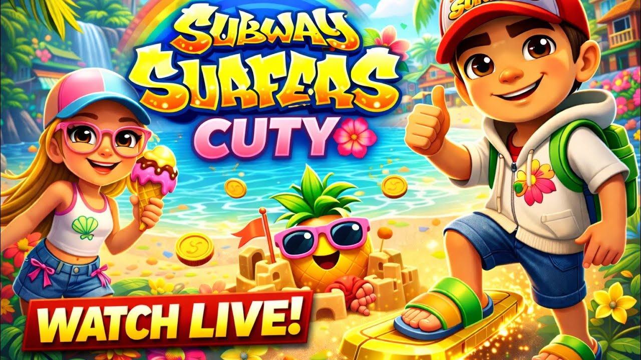 live on 🔴 Subway surfers city