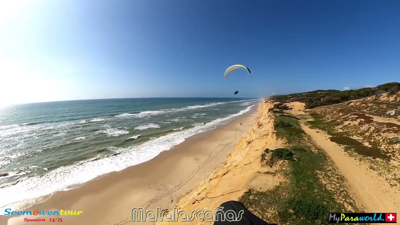 Seemöwen-tour 24/25 (Video 6), Matalascañas - Küstenfliegen