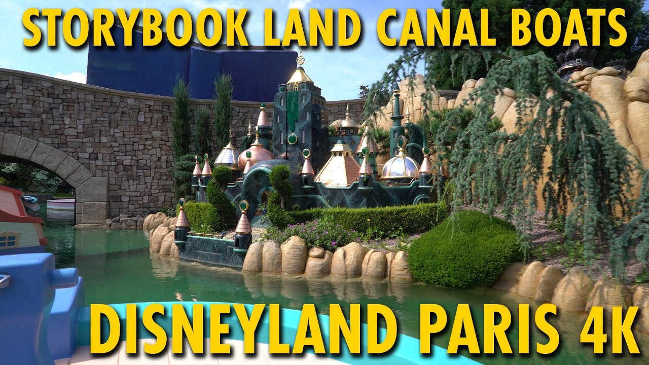 Le Pays des Contes de Fées (Storybook Land Canal Boats) 4K | Disneyland Paris