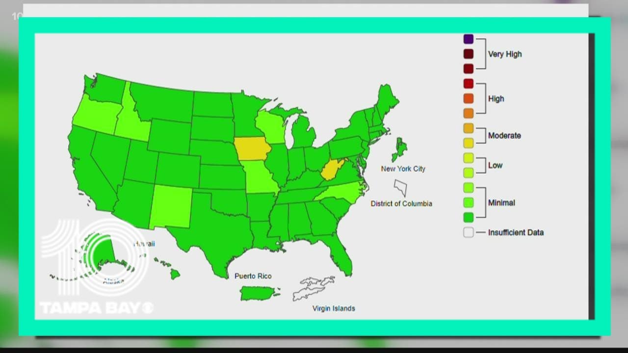 First flu report from CDC shows activity is low right now