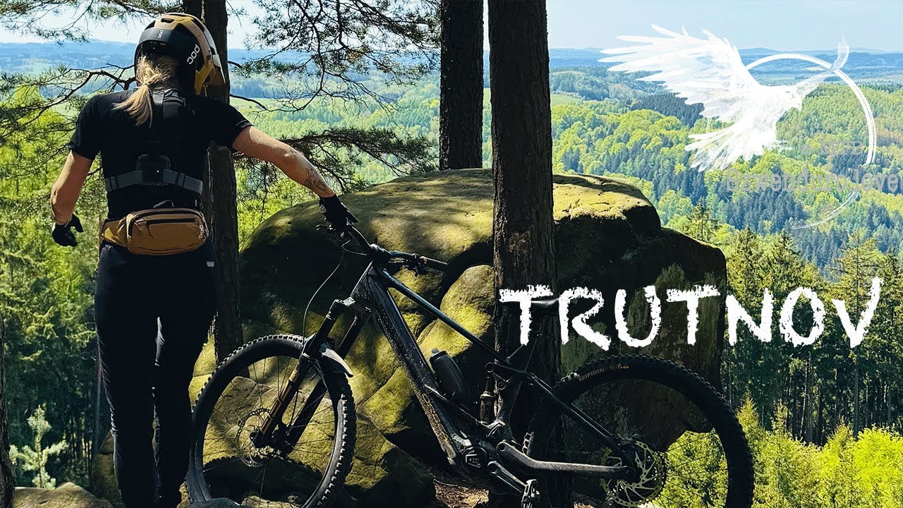 Szwenduro na Trutnov Trails, e-mtb, Czechy, Sudety.