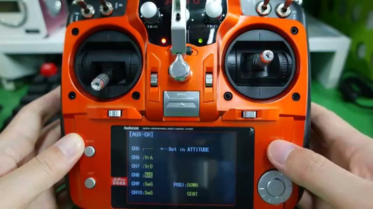 RadioLinK AT10 setting with Naza for beginner