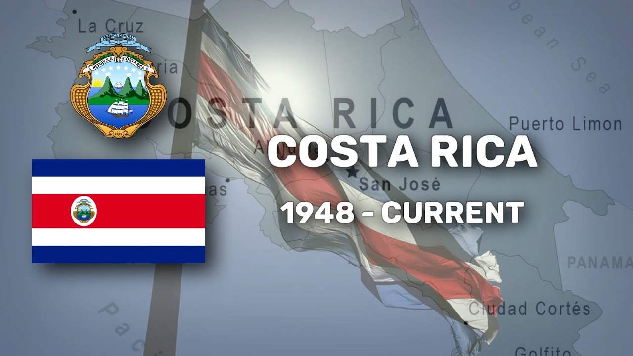 Historical Anthem of Costa Rica ประวัติศาสตร์เพลงชาติคอสตาริกา