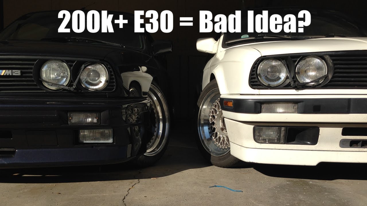 Реальность BMW E30 с большим пробегом
