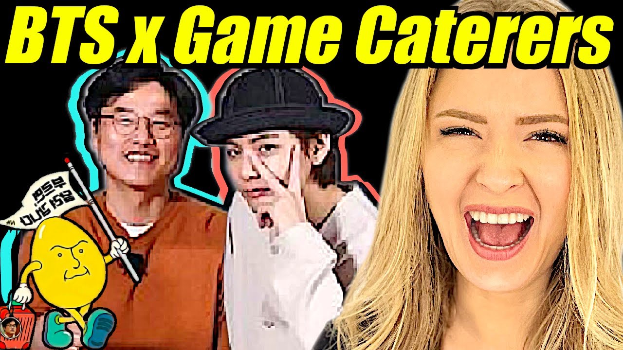 Americans React To BTS VARIETY SHOW with Game Caterers (Run BTS 140 and 141)