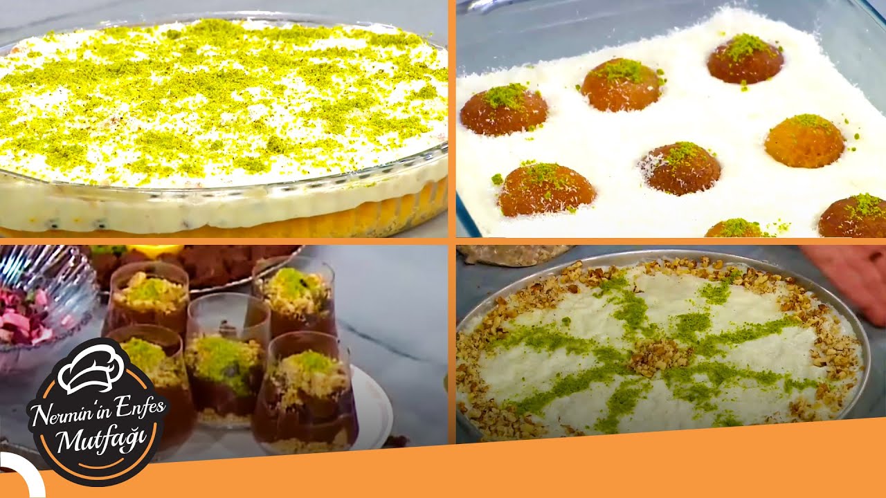 Yemeklerden Sonra Nefis Muhallebili Tatlılar | Nermin'in Enfes Mutfağı