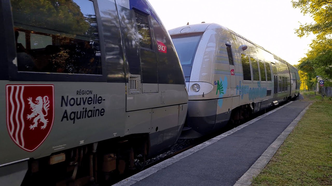 Train B81500 - Gare de Sarlat
