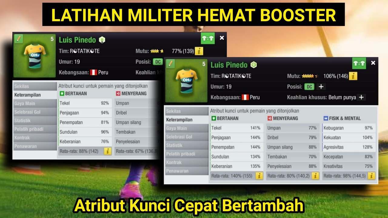 Latihan Militer Top Eleven