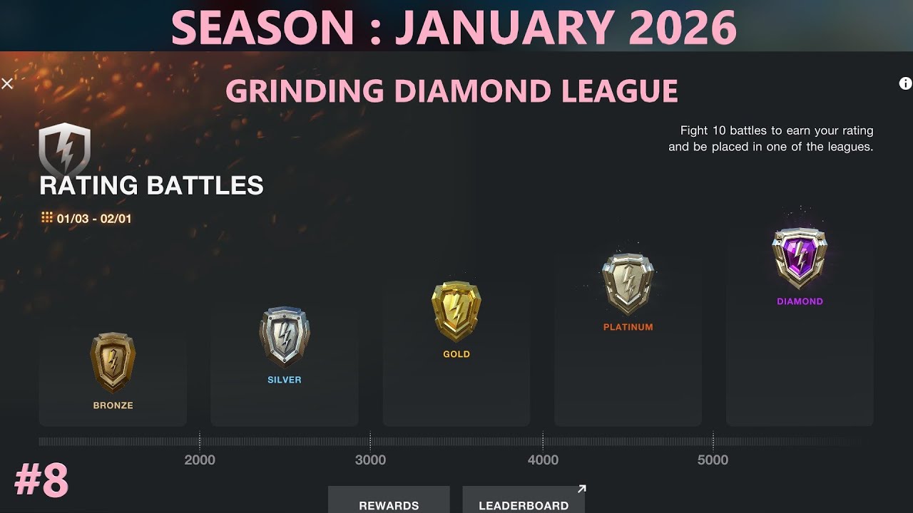 #770 Grinding 5 Parts of Certificates of GSOR 1008 Fearless | Season: January 2026 | WoTB 11.16.1