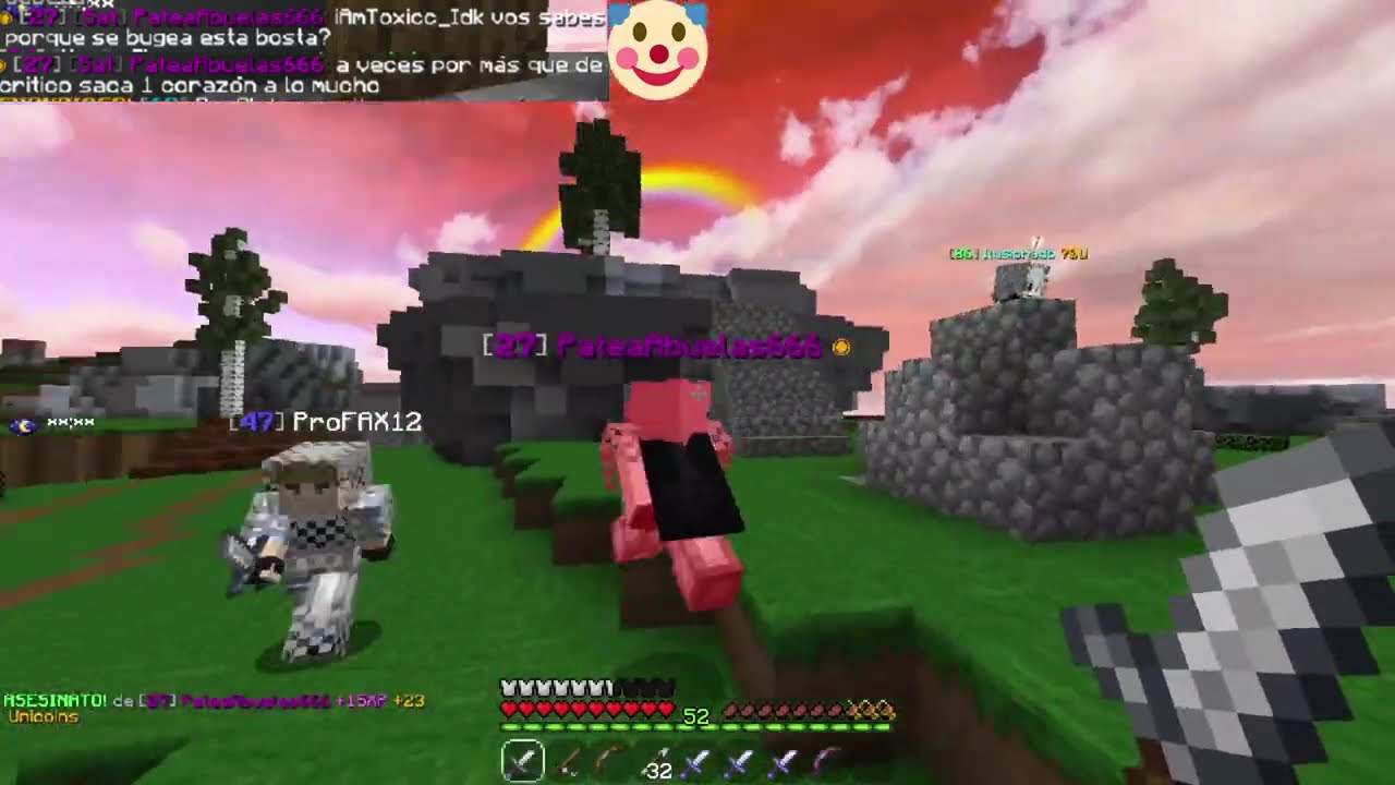 Focuseando a random raro en skypit