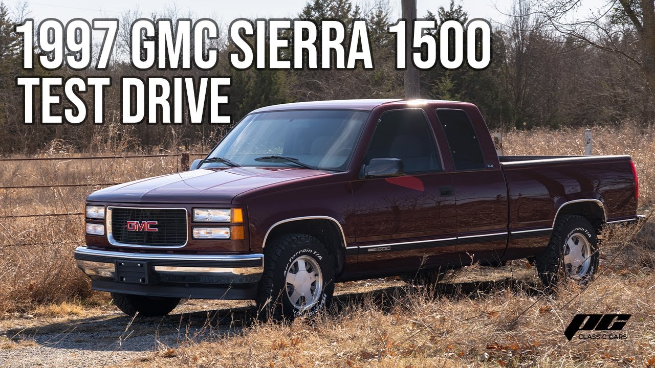 Тест-драйв GMC Sierra 1500 1997 года выпуска - двигатель Vortec 5.7 - пробег 75 000 миль.