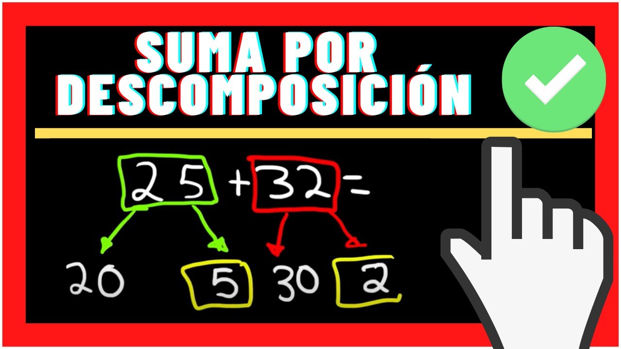 SUMA POR DESCOMPOSICIÓN |🔥 Aritmética 🔥|
