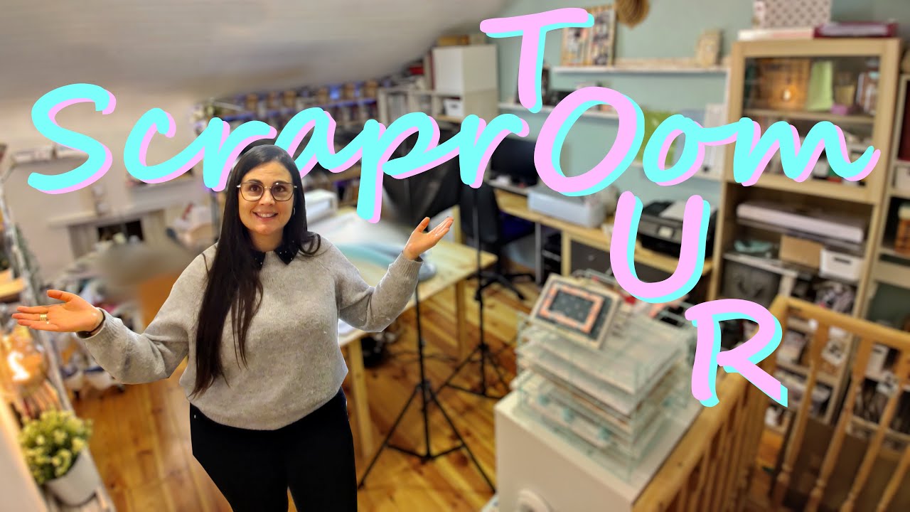 Visite guidée de ma Scraproom 🏠