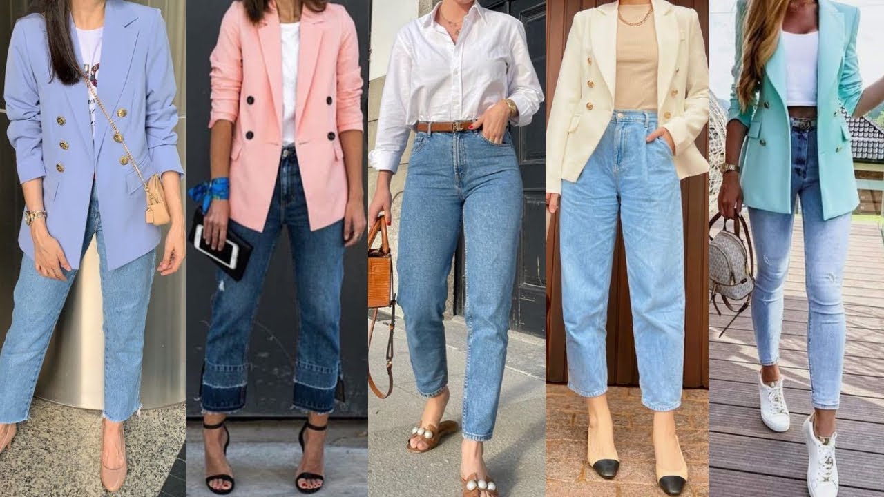 3 PRENDAS de ROPA BASICAS de NUESTRO ARMARIO JEANS BLUSAS Y BLAZER CREA NUEVOS LOOKS Y OUTFIT CON EL