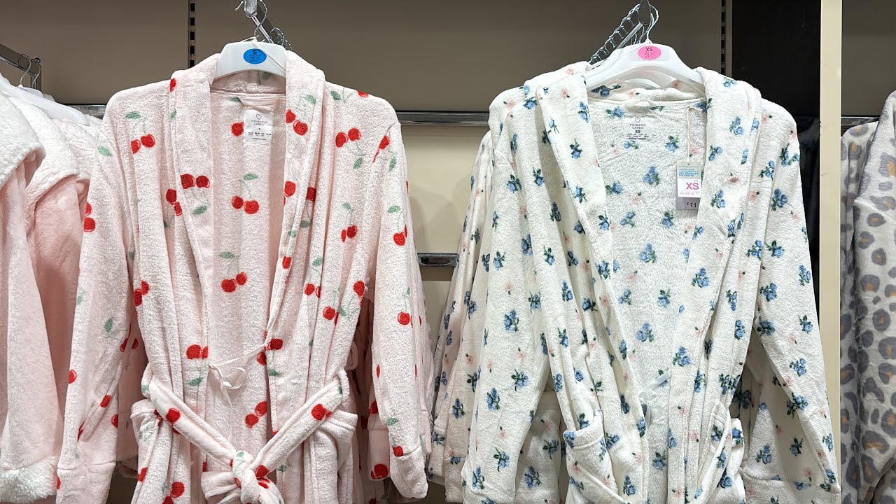 PRIMARK PYJAMA & ROBES , NEW  COLLECTION - January 2025