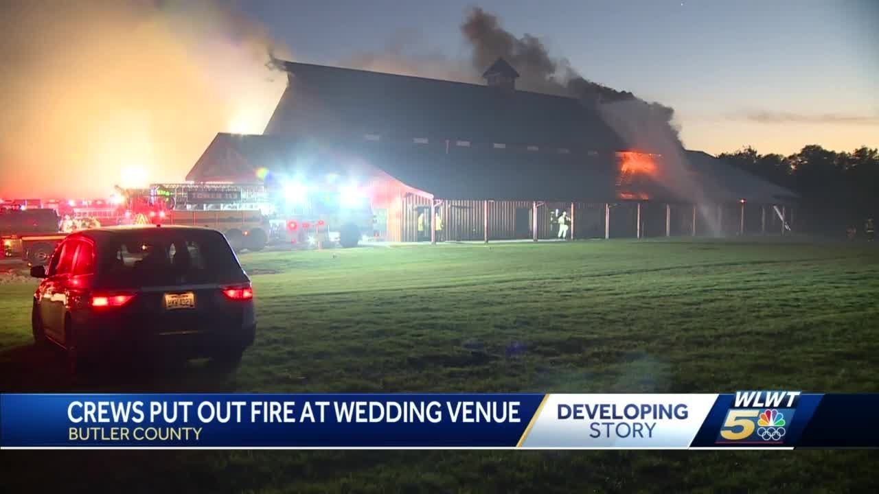 Couples looking for new venues after fire guts popular Butler County wedding venue