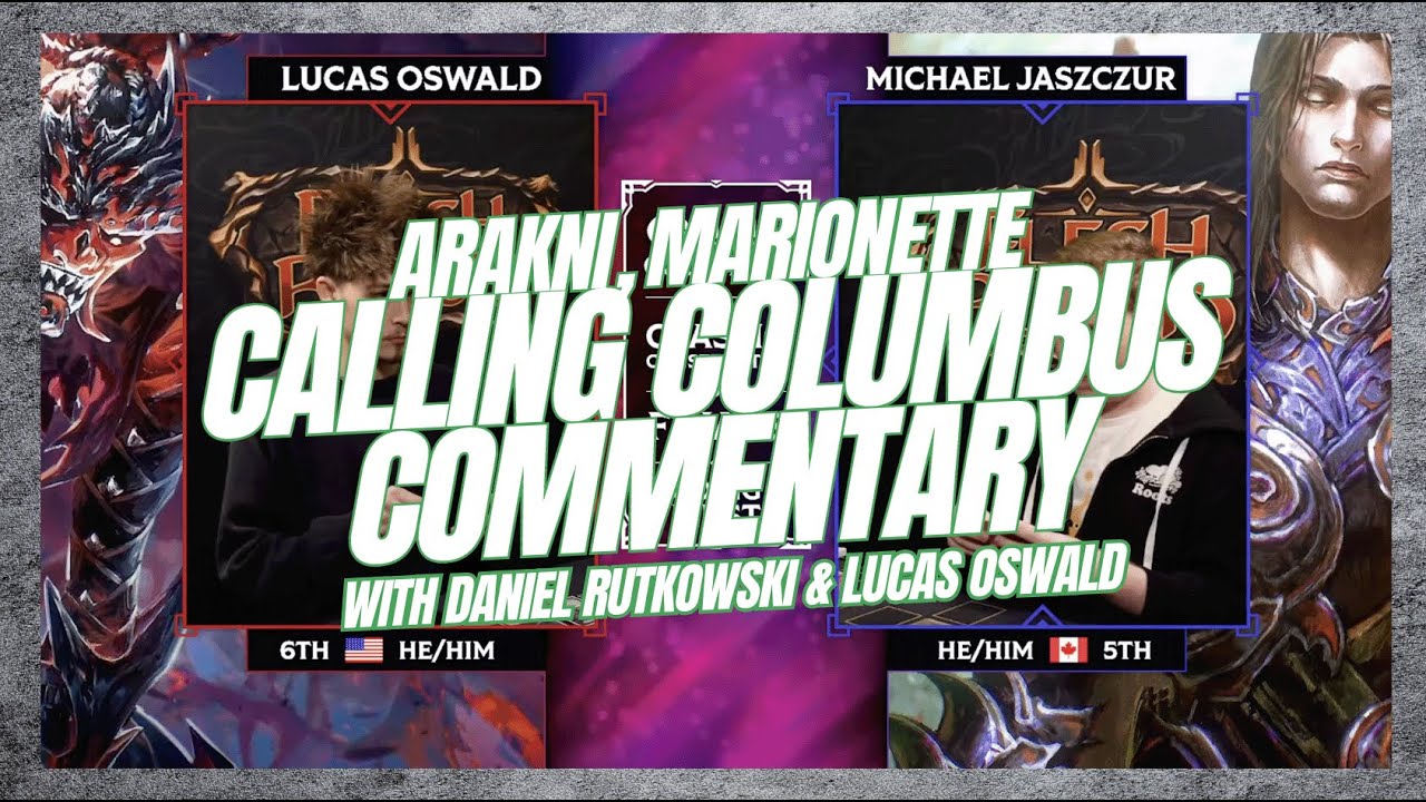 Calling Columbus Arakni, Marionette commentary with Daniel Rutkowski & Lucas Oswald | Flesh & Blood